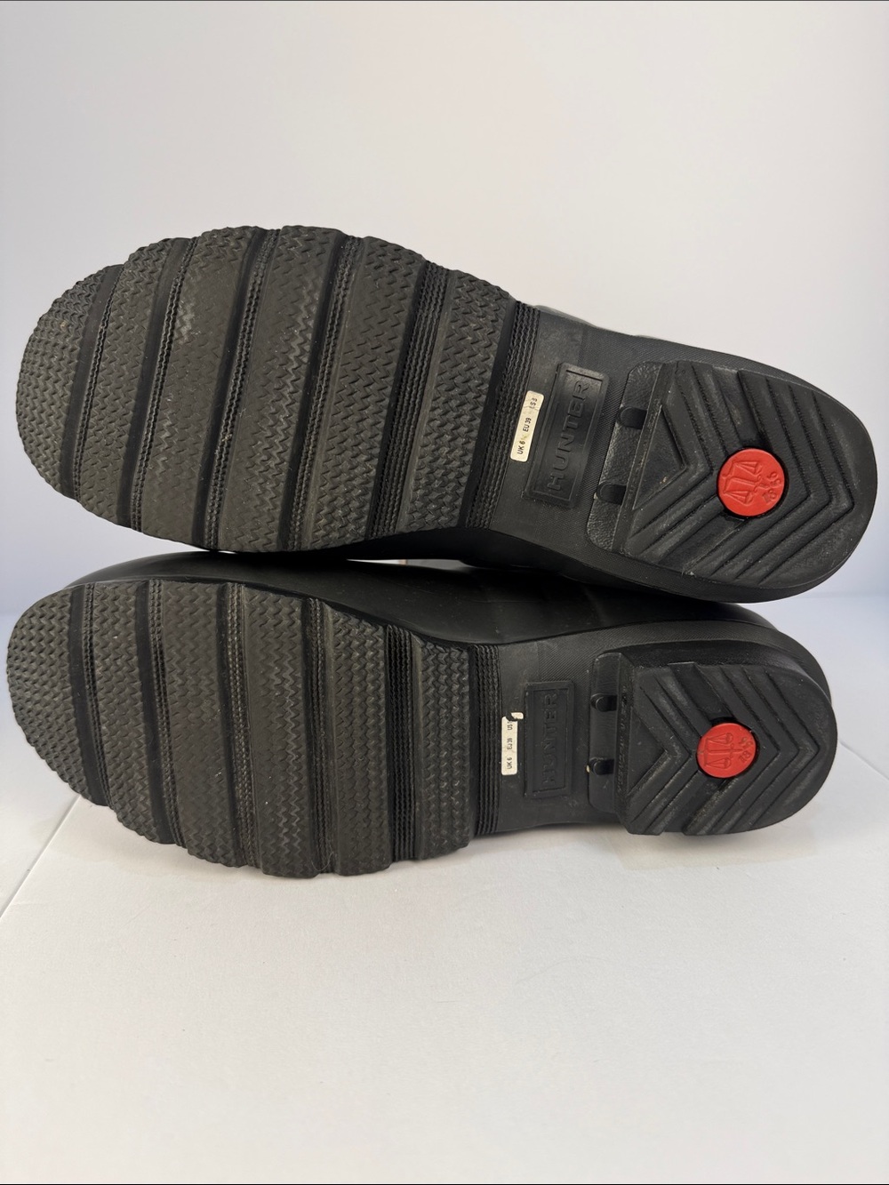 Hunter Black Mid-Calf Rain Boots - Picture 12 of 16
